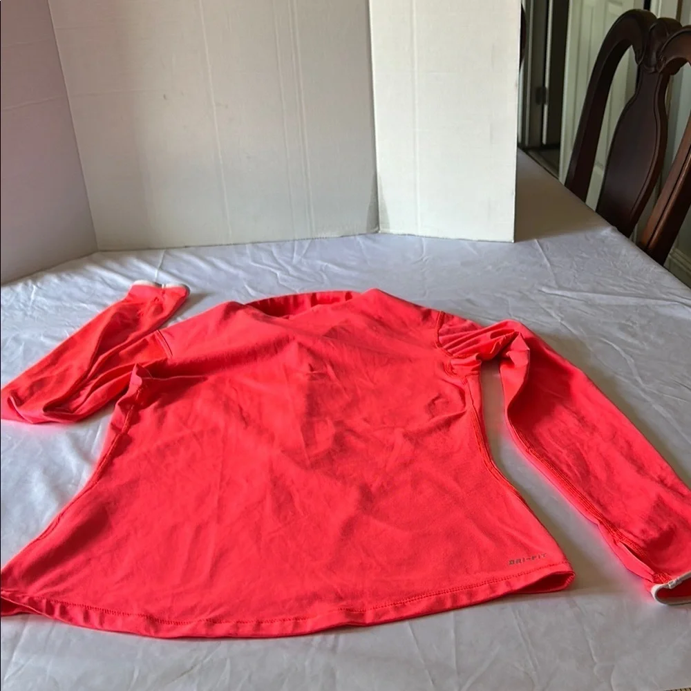 Nike Women's Long Sleeve Top - Bright Red